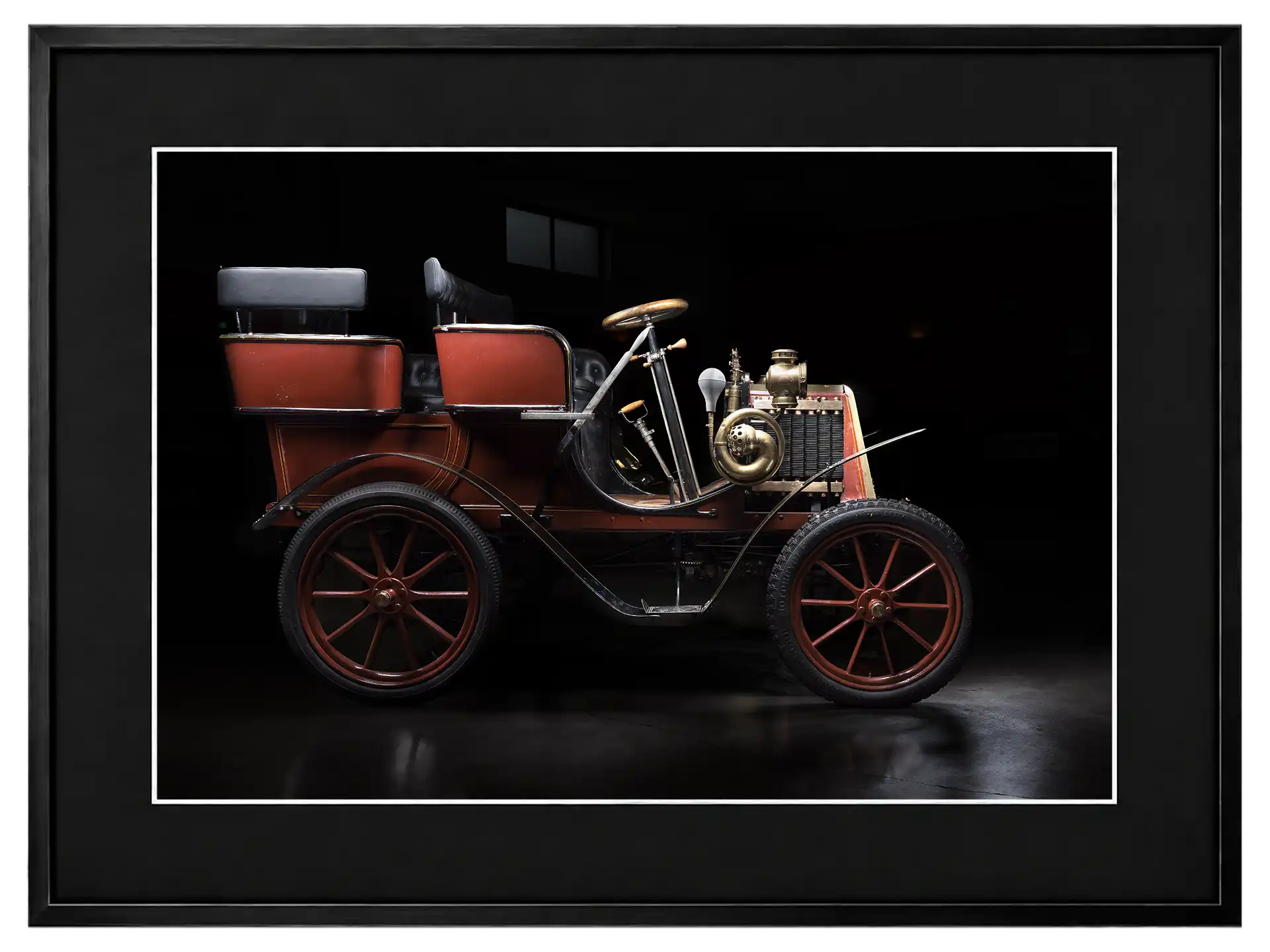 photo studio de voiture renault de 1901 patrice cauleur
