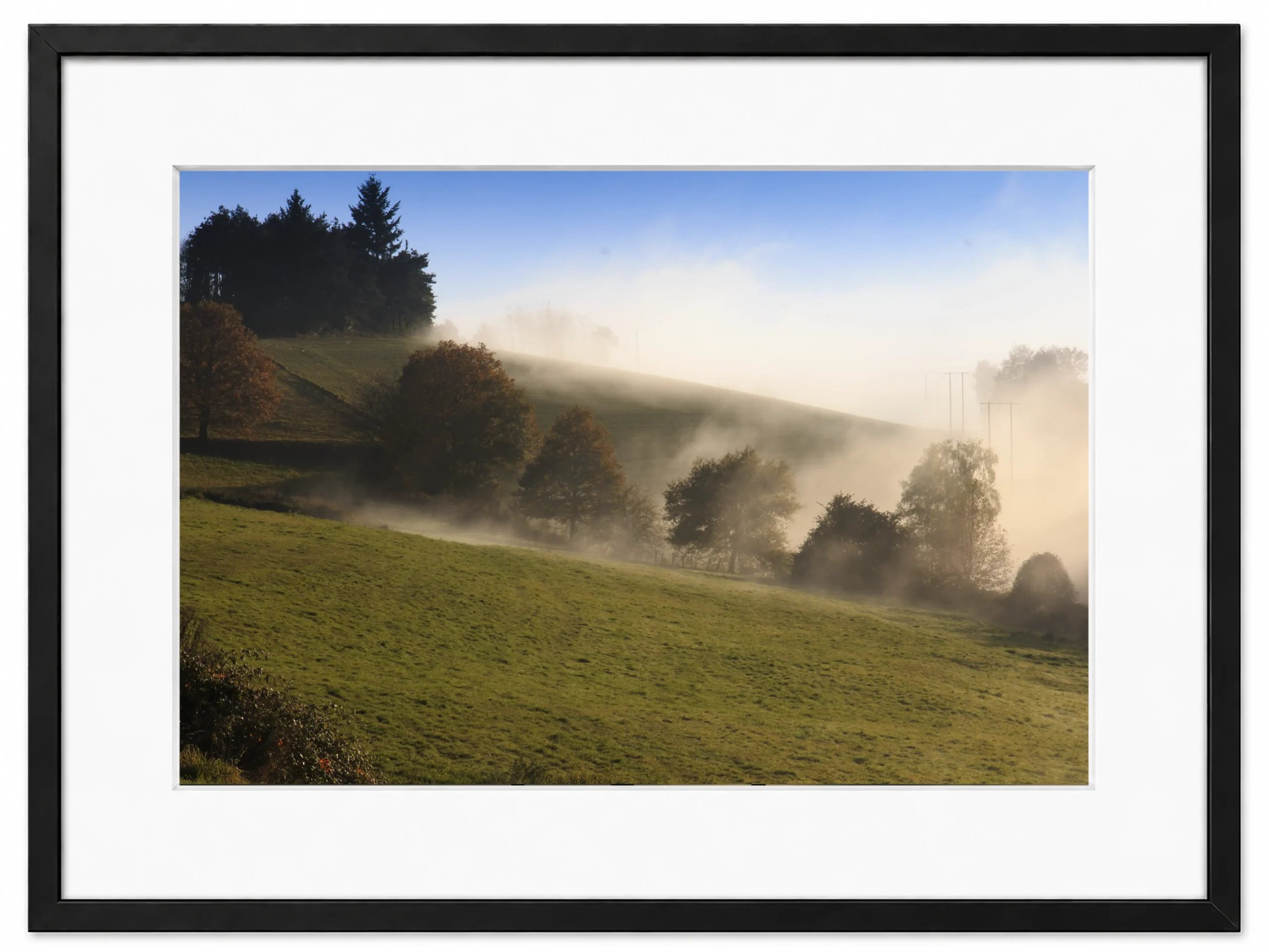 campagne sous une mer de nuage patrice cauleur
