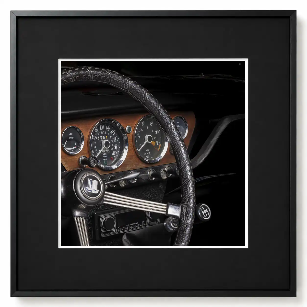 photo studio du tableau de bord de la triumph speedfire patrice cauleur<br />
