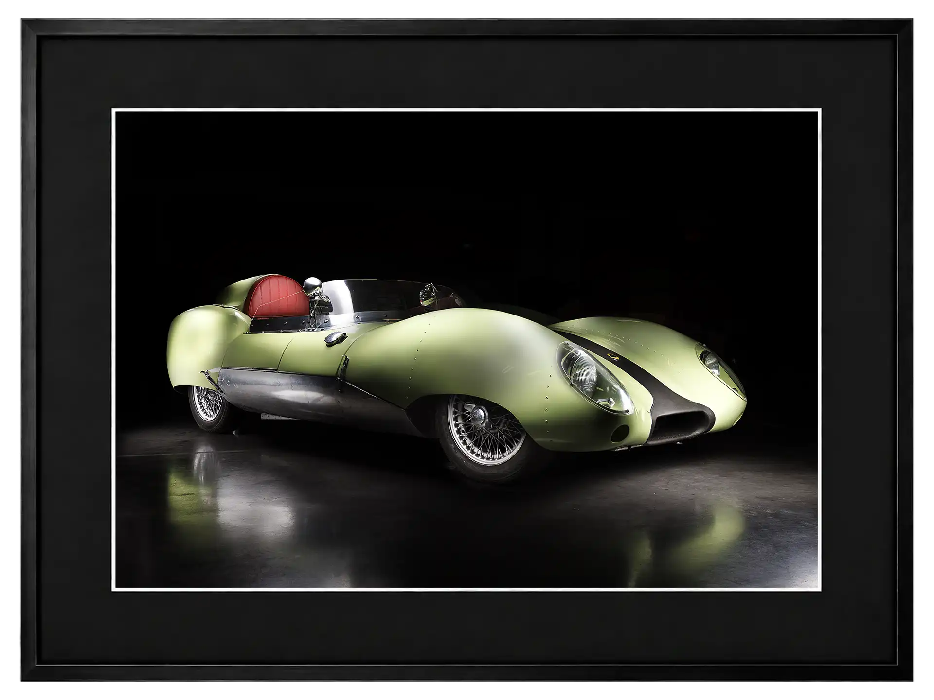 photo studio de la legendaire lotus XI serie 2 replica patrice cauleur